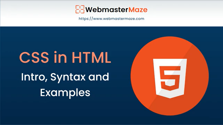 CSS in HTML