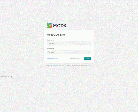 MODX - Free Open Source CMS