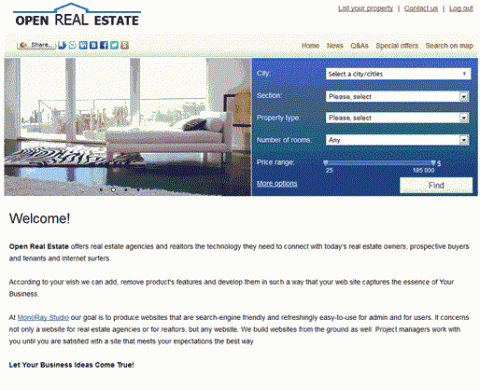 Open Real Estate CMS - Free Real Estate CMS