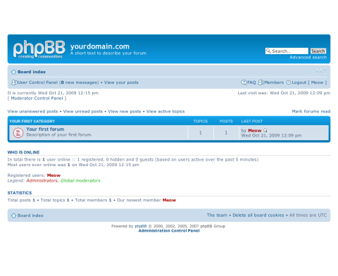 phpBB - Free Open Source Forum Software
