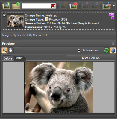 ImBatch - Free Software to Process Multiple Images at Once