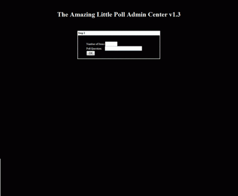 Little Poll - Free Simple PHP Freeware Voting Poll