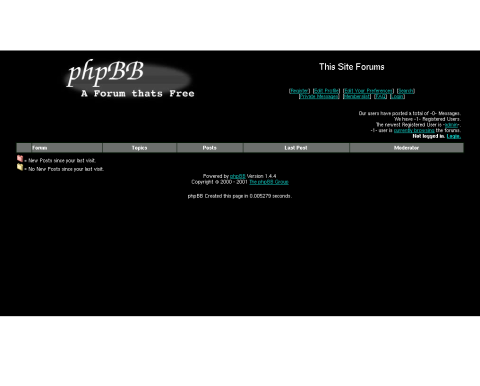 phpBB - Free Open Source Forum Software