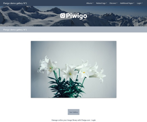 Piwigo - Free Open Source Photo Management Software