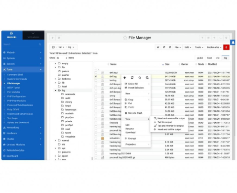 Virtualmin - Free Open Source Control Panel