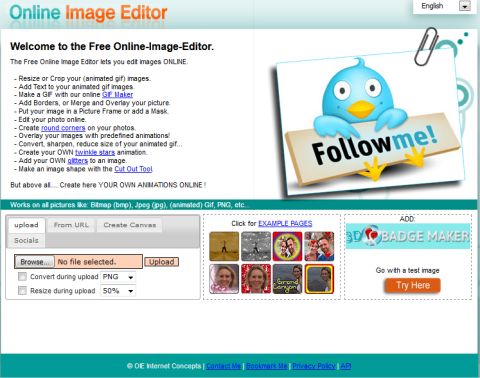 Online Image Editor