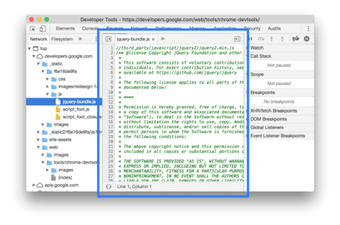 ChromeDevTools - Test & Edit Code in Real Time