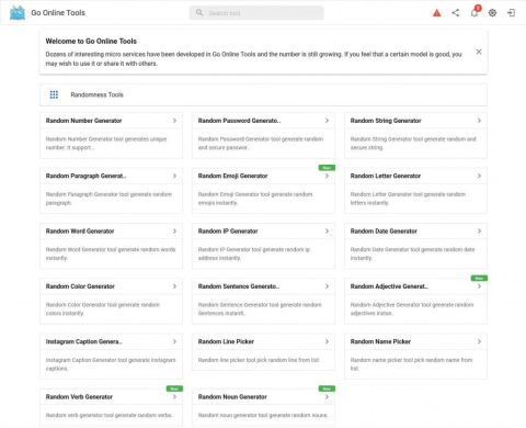 GoOnlineTools - Free Online Tools Collection