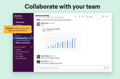 Slack - Online Team Management Tools