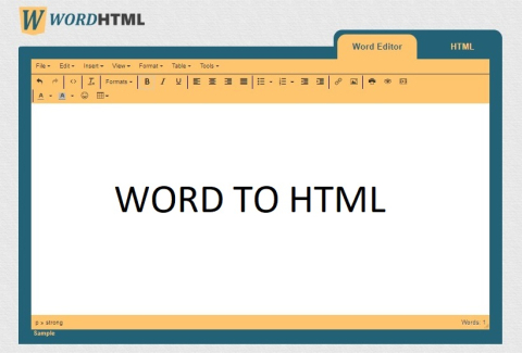 Word Document to HTML Online Converter
