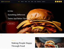 ET Fast Food - Free Restaurant Joomla Template
