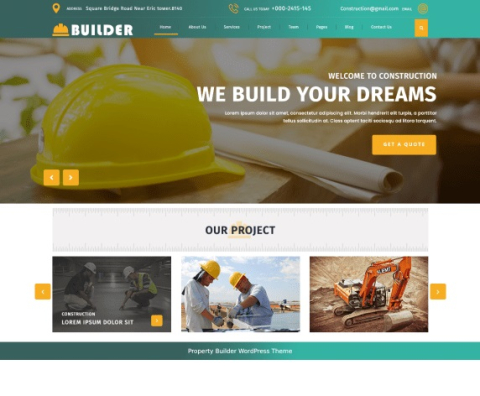Property Builder - Free WordPress Theme