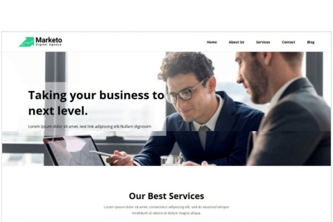 Marketo – Marketing Consultancy Services Drupal Theme