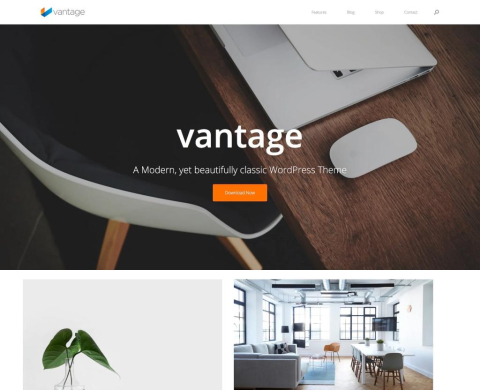 Vantage - Free WordPress Multipurpose Theme for Webmasters