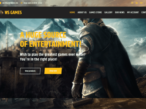WS Games - Free WordPress Games Theme