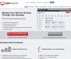 ISPConfig - Free Web Hosting Control Panel