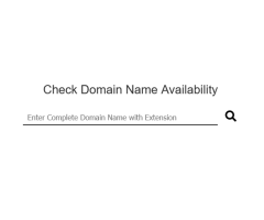 Simple Free Domain Name Avaiability Checker Tool