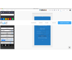 FluidUI - Build Mobile and Web Prototypes