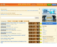 Vanilla - Free Open Source Forum Software