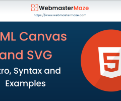 HTML Canvas and SVG and their Differences