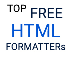 Top Free Online HTML Formatters