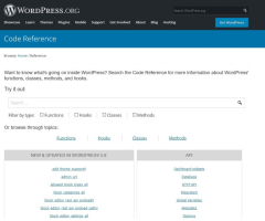 Code Reference - WordPress Codes