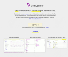 GoatCounter - Free Open Source Web Analytics