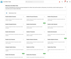 GoOnlineTools - Free Online Tools Collection