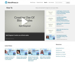 Wordpress.TV - Free WordPress How To Videos