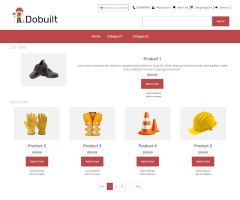 Dobuilt – Free Safety Equipment OpenCart Theme