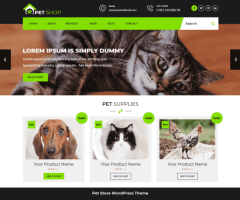 Animals - Free WordPress Responsive Theme