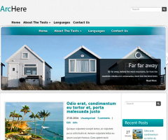 Archere - Free WordPress Real Estate Theme 