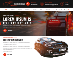 Automobile Hub - Free WordPress Automotive Theme