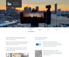 Business Oriented - Free HTML Business Template