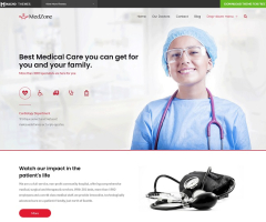MedZone Lite: Free Medical WordPress Theme